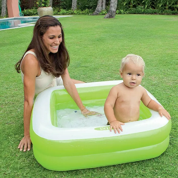 Intex Piscina hinchable 2 aros - Capacidad: 57 l - Producto en uso