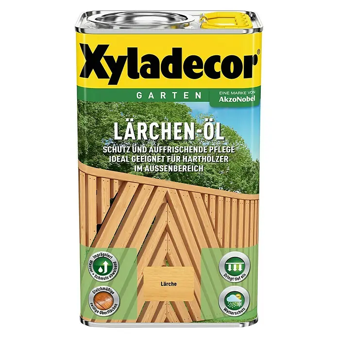 Xyladecor Lärchen-Öl - Lärche, 2,5 l, Seidenglänzend
