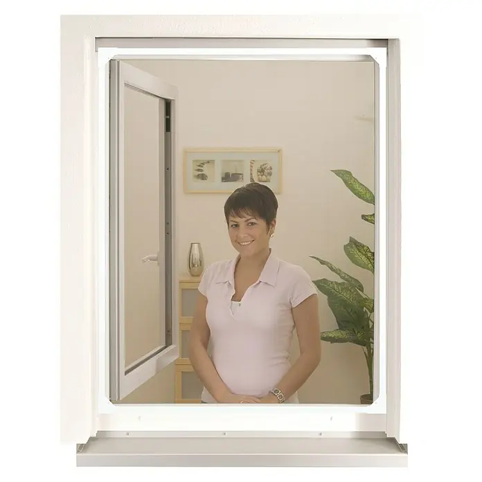 Easy Life Magnetni okvir za zaštitu od insekata Easy Life - Š x V: 120 x 140 cm, Boja okvira: Antracit, Magnetno pričvršćivanje, Materijal tkanine: Poliester - Proizvod u upotrebi