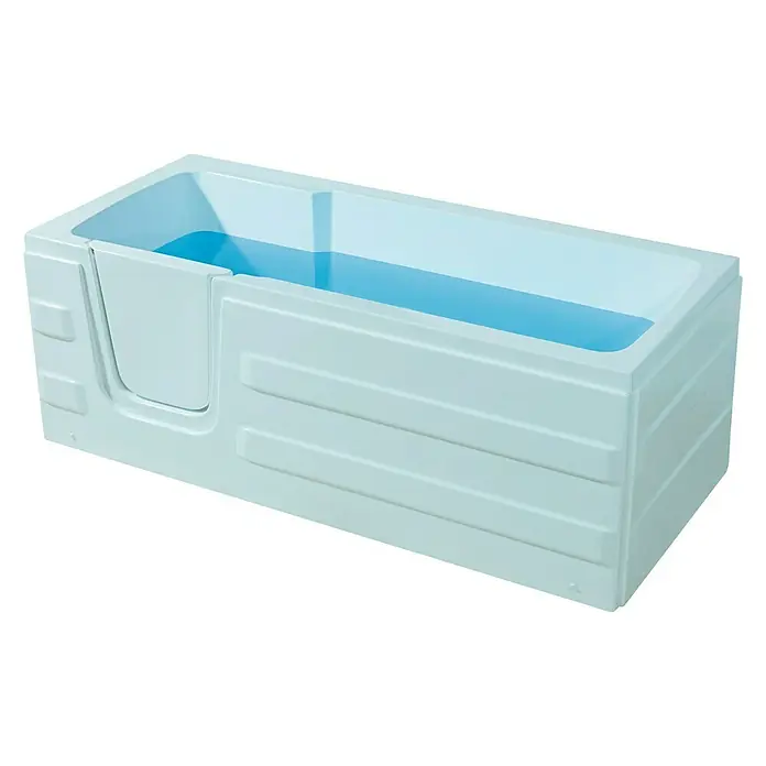 Sanotechnik Badewanne - 170 x 76 cm, Linksseitig, Sanitäracryl, Weiß