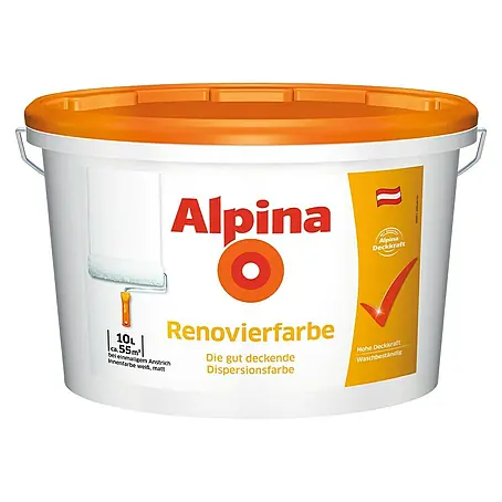 Alpina  Wandfarbe Renovierfarbe