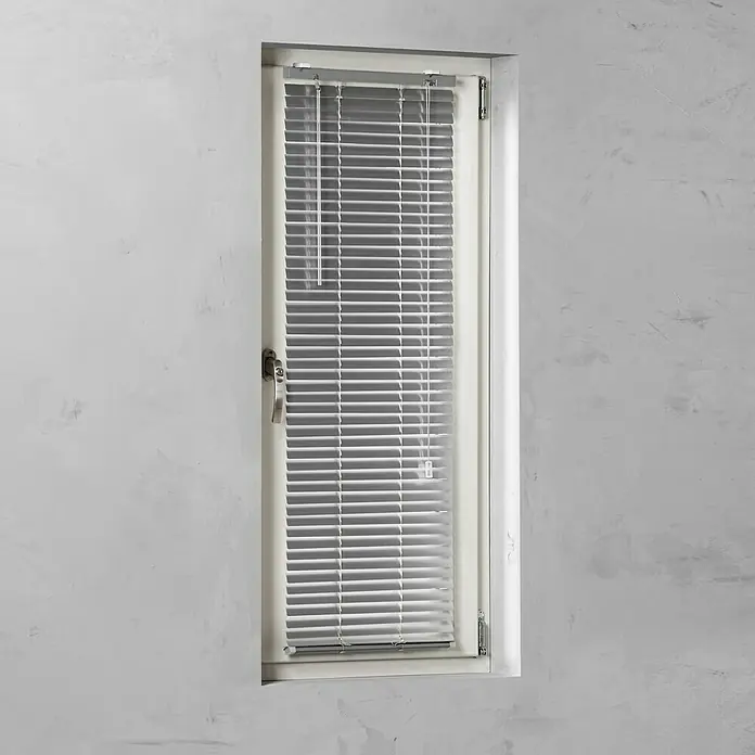 Expo Ambiente Žaluzina KT - Š x V: 75 x 130 cm, Srebrne boje, Aluminij - Pogled sprijeda
