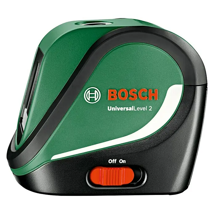 Bosch Križni laserski nivelir Universal Level 2 - Maksimalni radni prostor: 10 m - Pogled s lijeve strane