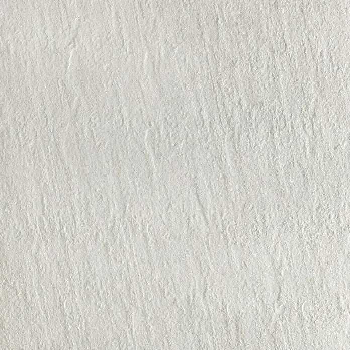 Art-Tec by Palazzo Feinsteinzeugfliese Rustik - 60 x 60 cm, Offwhite, Matt, Strukturiert - Vorderansicht