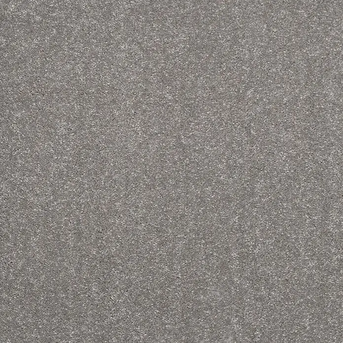 Teppichfliese Aristo - Hellgrau, 500 x 500 mm, 100 % Polypropylen (Flor) - Vorderansicht