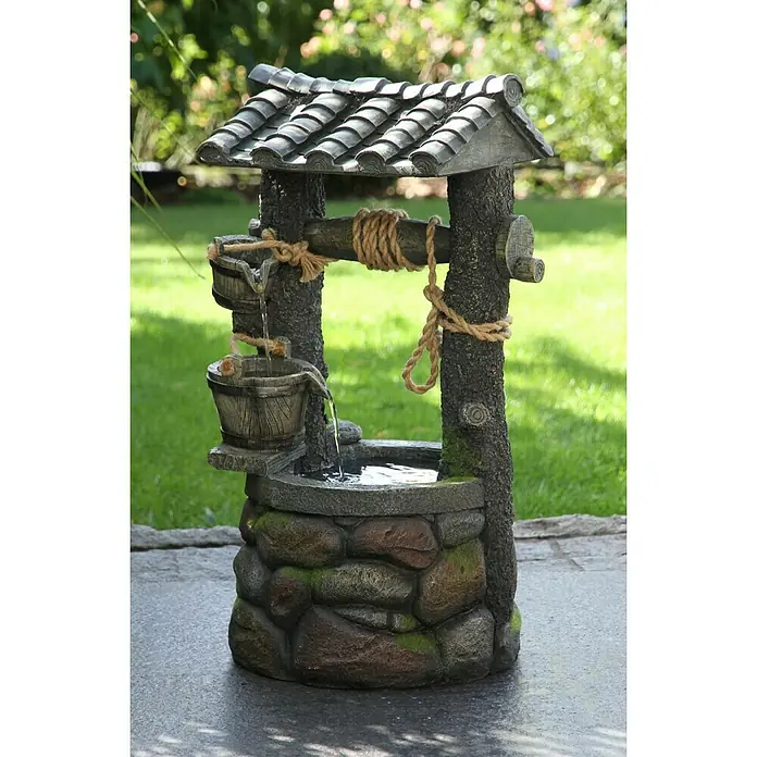 Standbrunnen Brixen - 38 x 33 x 66 cm - Stimmungsaufnahme