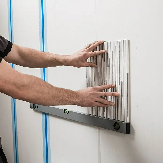 Johnson-Tiles Cristalgrip Wandfliesen-Haftgewebe - Breite: 25 cm, Max. Anwendungsfläche: 1 m² - Vorderansicht