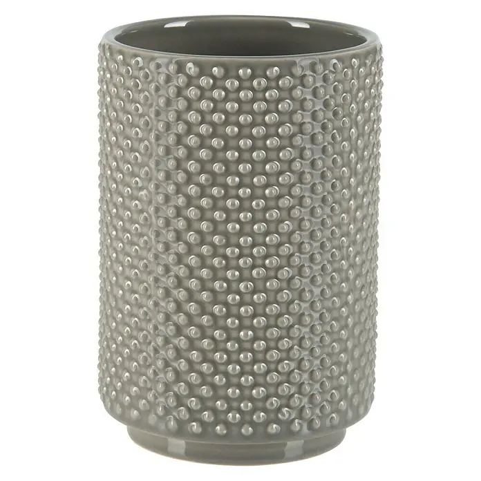 Spirella Mero Vaso de encimera - Cerámica, Taupe