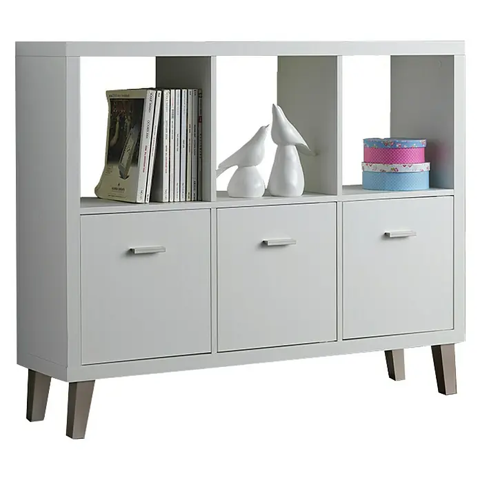 Mueble bajo Venecia - L x An x Al: 30 x 117 x 94 cm, Blanco