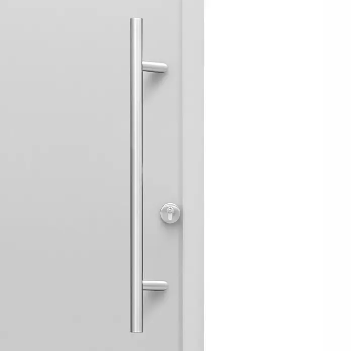 Splendoor Haustür Thermodoor SP40G - 110 x 210 cm, DIN Anschlag: Links, Grau