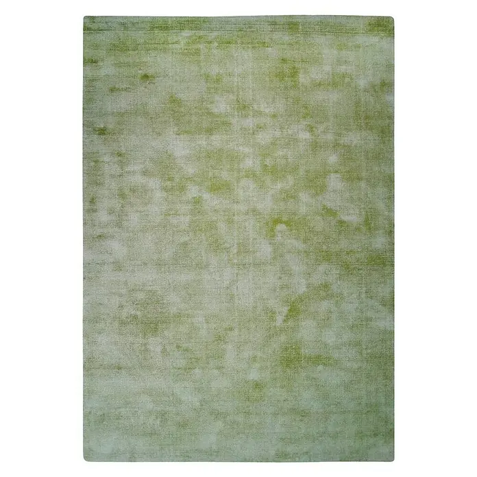 Kayoom Kurzflorteppich Luxury - Edelgrün, 290 x 200 cm, 100 % Viskose - Ansicht von oben