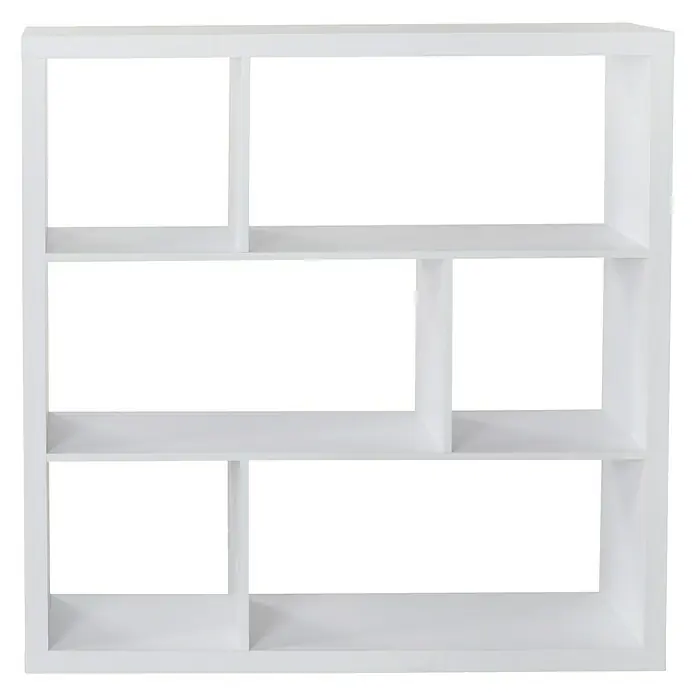 Phönix Fortuna Regal - L x B x H: 35 x 114,3 x 114,3 cm, Weiß - Vorderansicht
