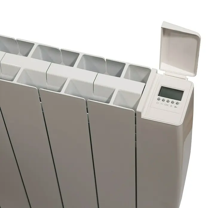 HJM Emisor térmico cerámico Optima con WiFi - 1.000 W, Blanco, L x An x Al: 14,2 x 63,5 x 58,9 cm