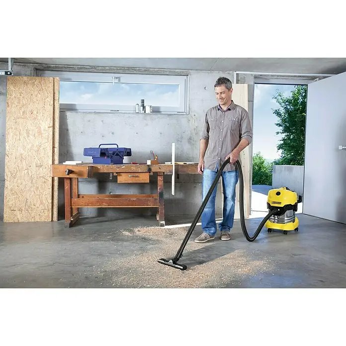 Kärcher Nass-Trockensauger WD 4 Premium - 1.000 W, 20 l