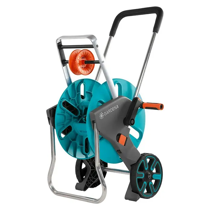 Gardena Schlauchwagen Aquaroll M Easy - Kunststoff/Metall, Schlauchkapazität: 60 m, 12,7 mm (½″)