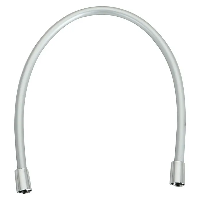 Camargue Brauseschlauch Saitabat - Länge: 70 cm, ½″, PVC, Silber