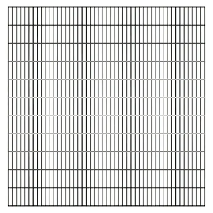 Kraus Gabionenmatte - 120,5 x 122,3 cm, Metall, Verzinkt - Vorderansicht