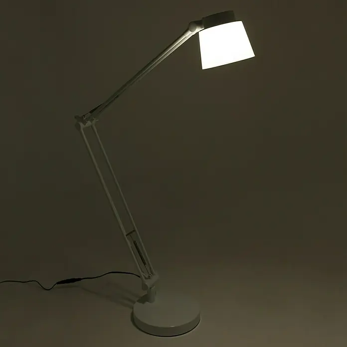 Lámpara de sobremesa LED Neptuno - 7 W, L x An x Al: 71 x 46,5 x 71 cm, Blanco, Blanco frío