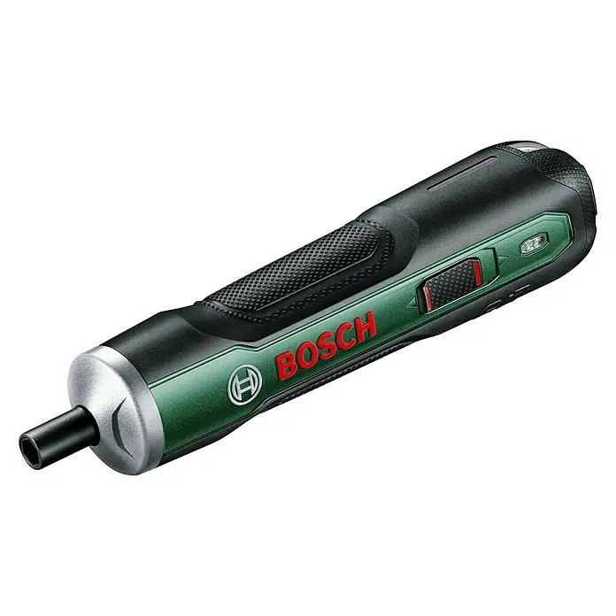 Bosch Akkuschrauber PushDrive - 3,6 V, 0 U/min - 360 U/min - Linke Seitenansicht