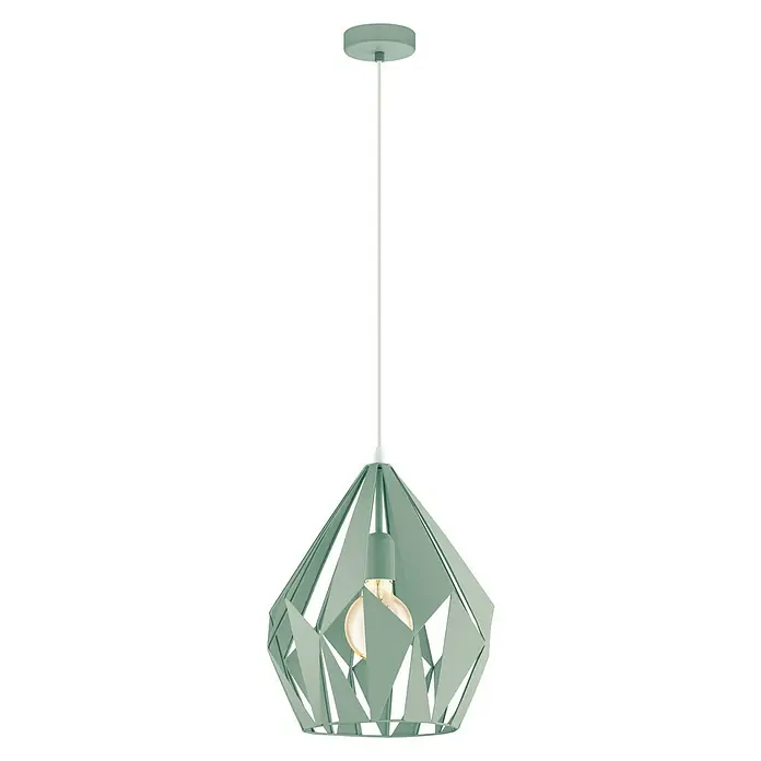 Eglo Pendelleuchte Carlton-P - Höhe: 150 cm - Vorderansicht