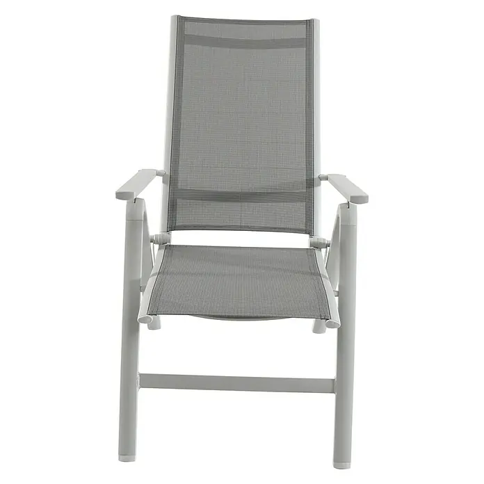 Sunfun Hannah Sillón de posiciones - Ancho: 60 cm, Textilene, Gris