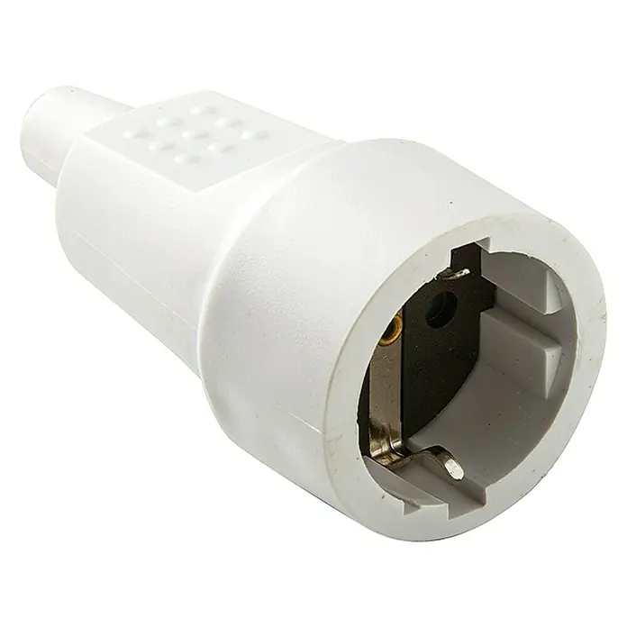 Famatel Base aérea de goma Acqua - 250 V, 16 A, IP20, Blanco