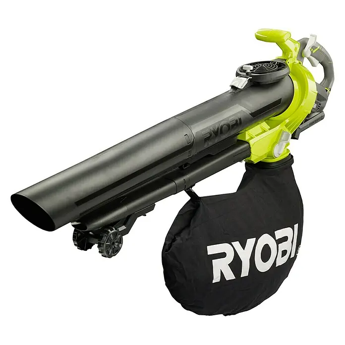 Ryobi Akku-Laubbläser RBV36B - 36 V, Li-Ionen, Ohne Akku, Blasgeschwindigkeit: 238 km/h - Linke Seitenansicht