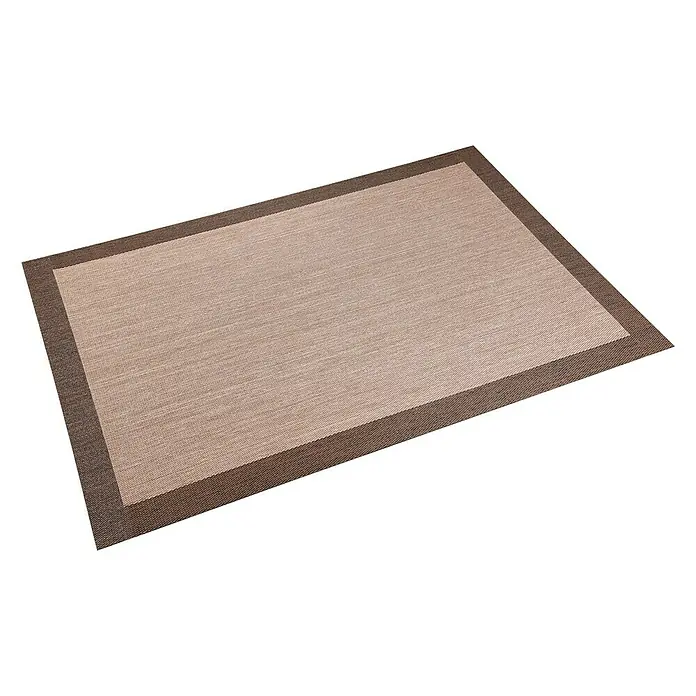 Alfombra de vinilo tipo Teplon - Beige/Marrón, 230 x 160 cm
