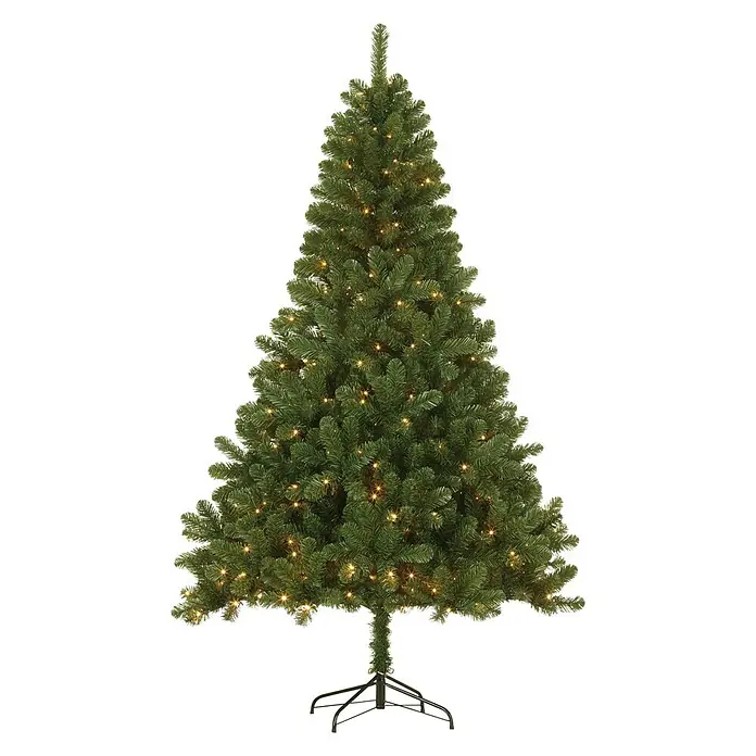 Árbol de Navidad artificial Canmore - 1,85 m, Iluminación LED