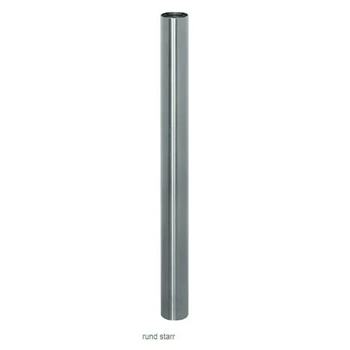 Häfele Tischbein - Ø x H: 76 x 690 mm, Silber - Skizze