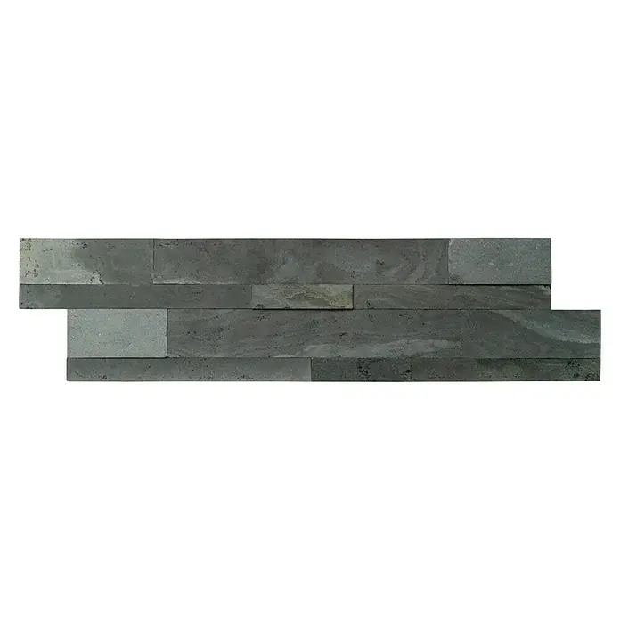 Selbstklebemosaik - 60 x 15 cm, Naturstein, Schiefer - Vorderansicht