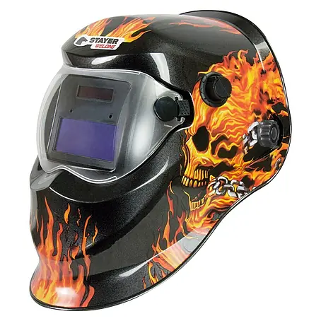 Stayer  Pantalla de soldador automática Carnival Fire
