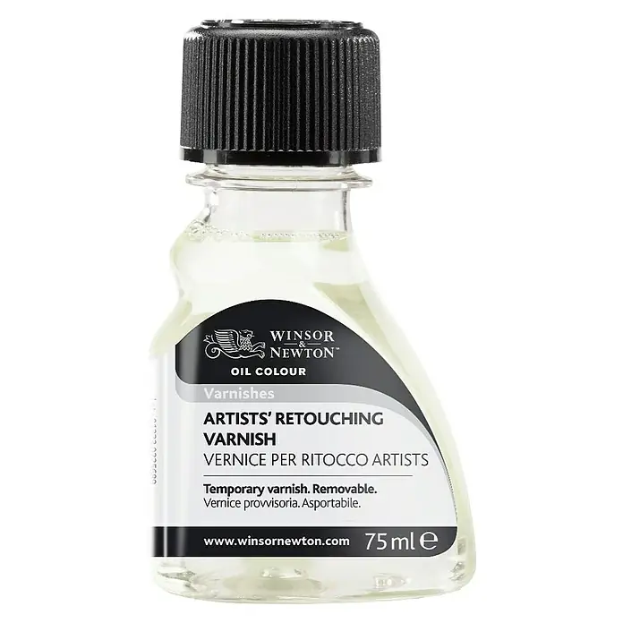 Winsor & Newton Firnis akrilni lak Retusche - 75 ml, Sjaj, Prikladno za: Uljne boje - Pogled sprijeda
