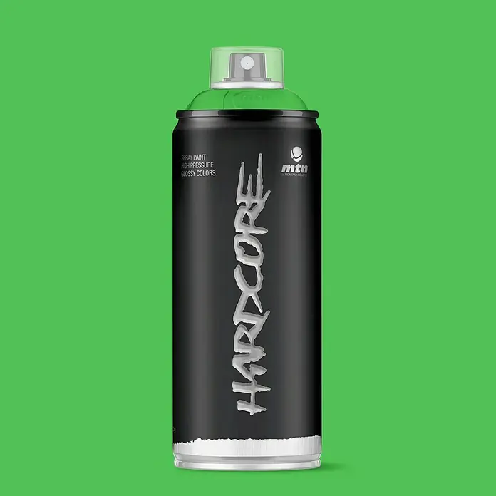 mtn Spray Hardcore - Verde guacamole, 400 ml, Brillante