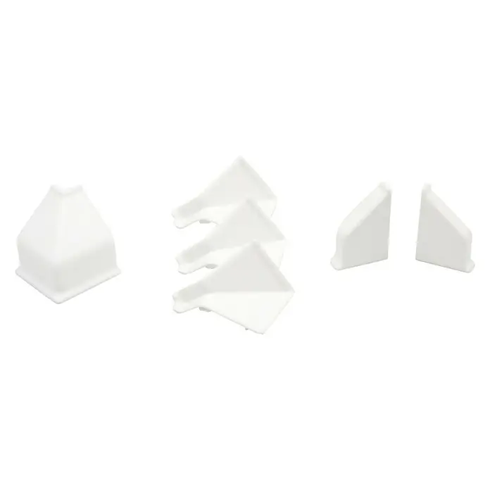 Kantoflex Zubehör-Set - Weiß, 6 -tlg. - Vorderansicht