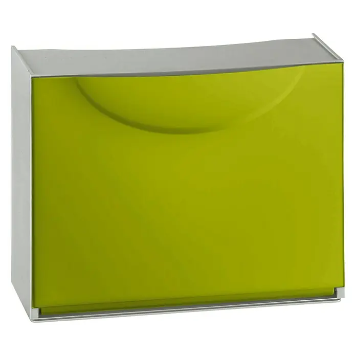 Terry Harmony Box Zapatero - L x An x Al: 51 x 19 x 39 cm, Verde, Número de compartimentos: 1 ud.