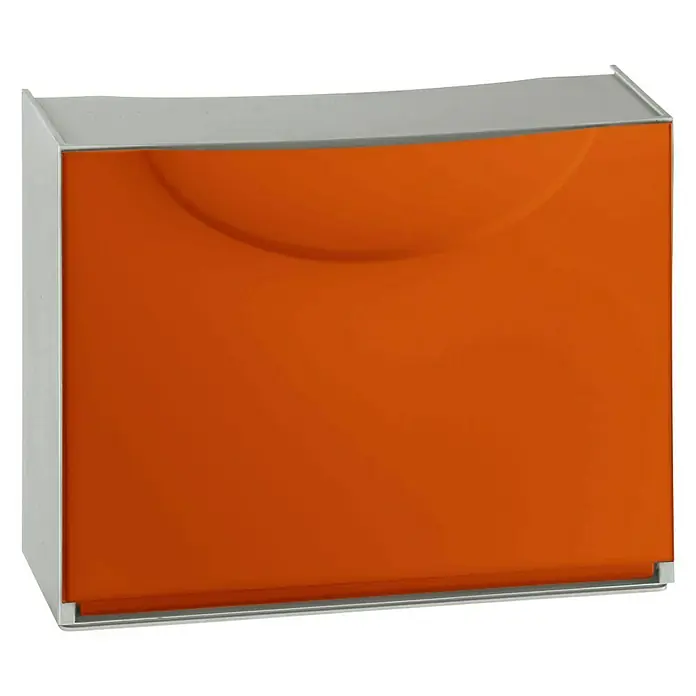 Terry Harmony Box Zapatero - L x An x Al: 51 x 19 x 39 cm, Naranja, Número de compartimentos: 1 ud.