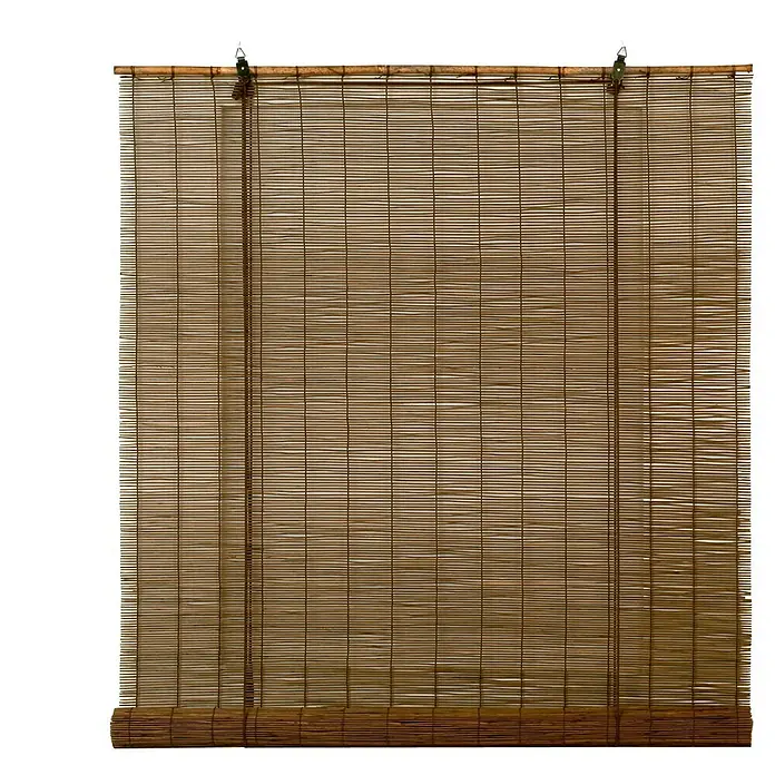 Estor enrollable Ocres - An x Al: 120 x 175 cm, Castaño