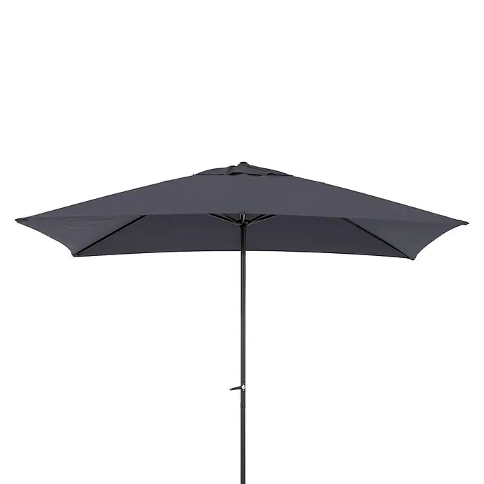 Sunfun Parasol Venecia II - Antracita, 300 x 300 cm - Vista frontal