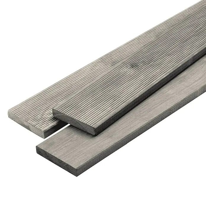 Terrassendiele - Kiefer, 300 x 12 x 2,1 cm - Diagonale Ansicht