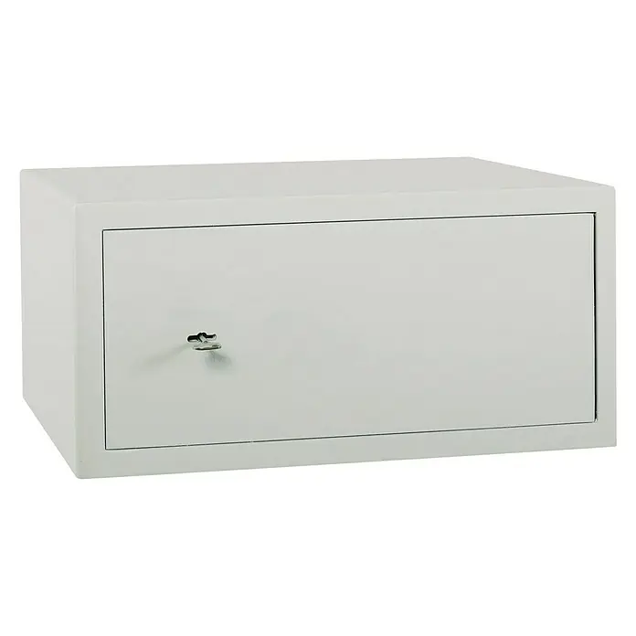 Format Möbeleinsatztresor F 1 - L x B x H: 375 x 380 x 190 mm, Doppelbart-Hochsicherheitsschloss, 23 l - Vorderansicht