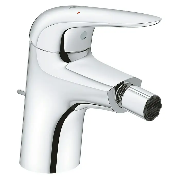 Grohe Eurostyle Solid Bidetarmatur S-Size - Chrom - Vorderansicht