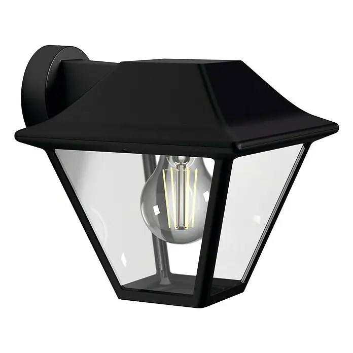 Philips Alpenglow Aplique exterior - 60 W, 17,4 x 20 x 17,9 cm, Negro, IP44