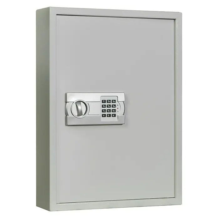 Format Schlüsselschrank SLE 120 - Elektronisches Zahlenschloss, L x B x H: 130 x 460 x 630 mm - Vorderansicht