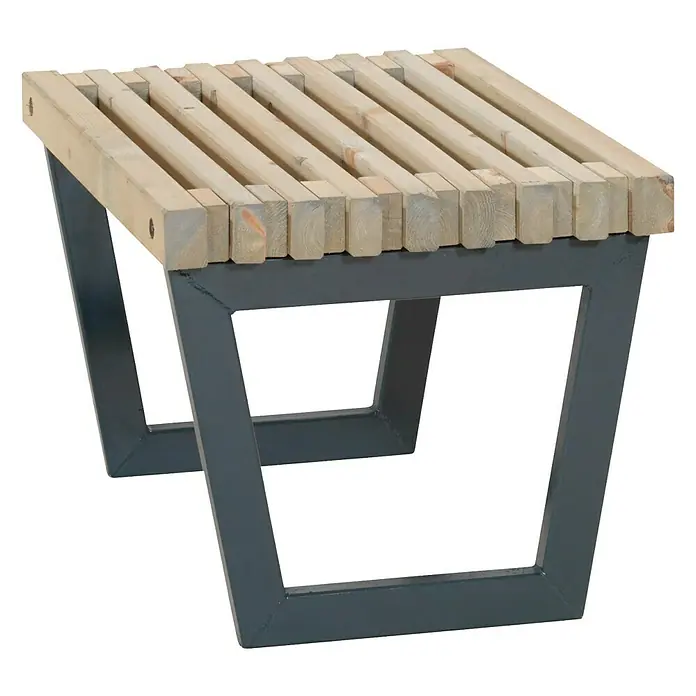 Plus Gartenhocker Siesta - Holz, 80 x 49 cm