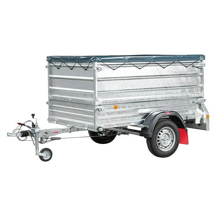 Pongratz Anhänger Tieflader EPA 206 G-STK - Nutzlast: 792 kg, Einachser, Kasteninnenmaß: 200,6 x 105 x 40 cm, Gebremst