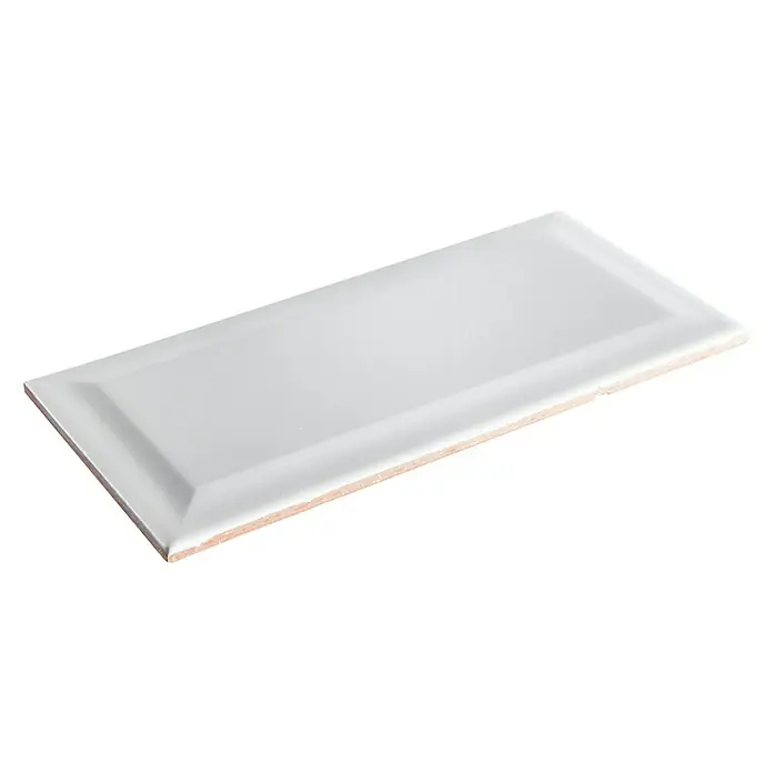 Wandtegel Metro - 10 x 20 cm, Wit, Glanzend