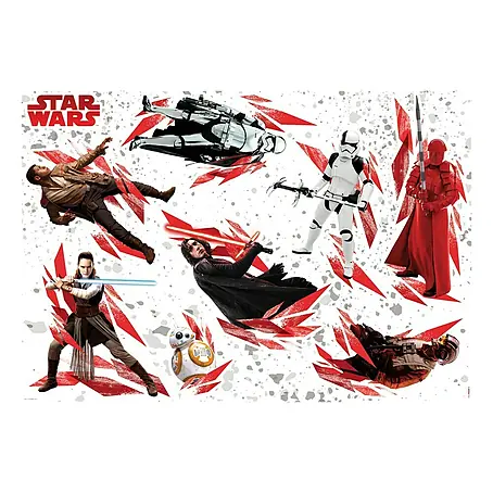 Komar Star Wars Wandtattoo Last Jedi