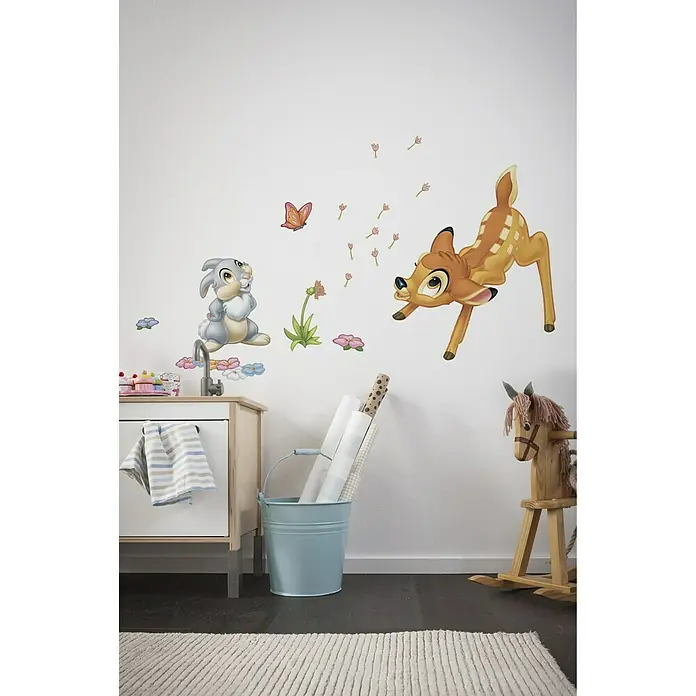 Komar Wandtattoo - Bambi, 50 x 70 cm - Stimmungsaufnahme