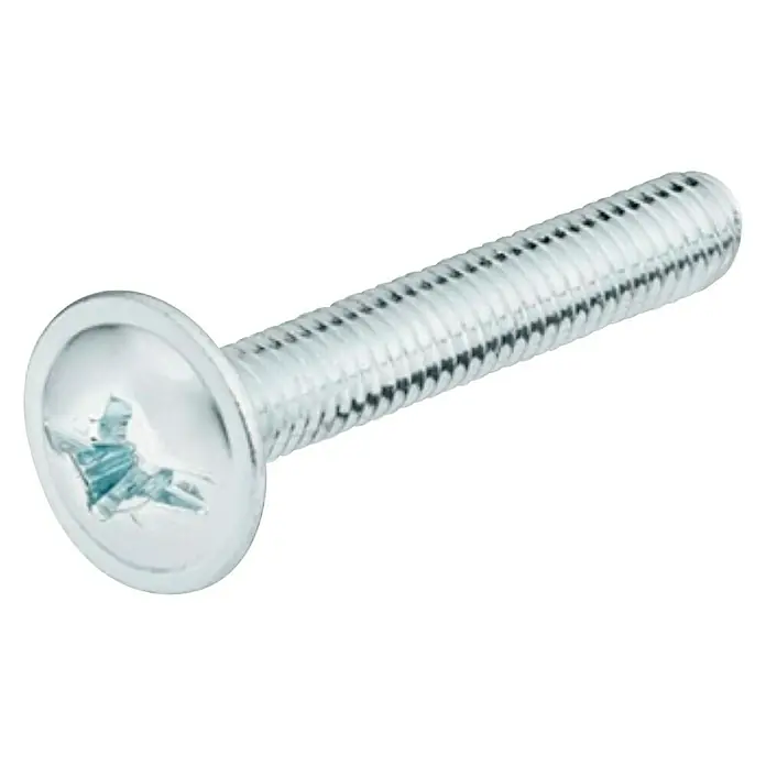 Häfele Gewindeschraube - Ø x L: 4 x 15 mm, Stahl, Verzinkt, Tellerkopf, Kreuzschlitz PZ 2